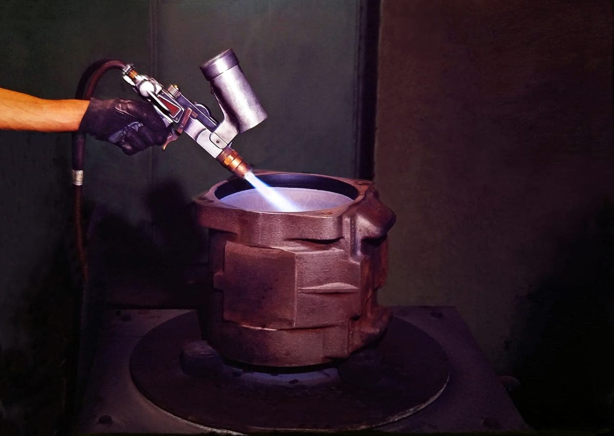 Fabrication — métallisation d'une pièce